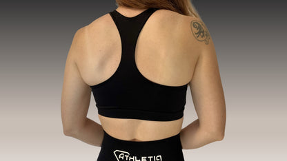 Athletiq Sports-bra - Black