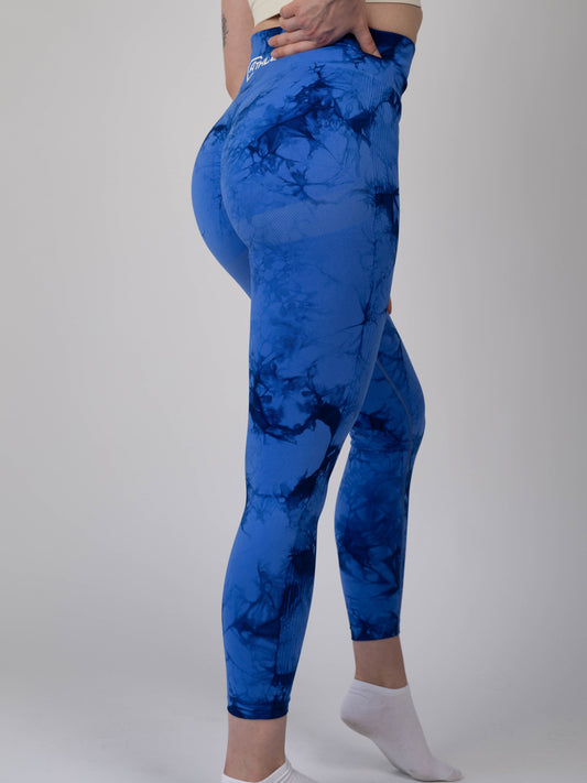 Marble scrunch 2.0 - Royal Blue