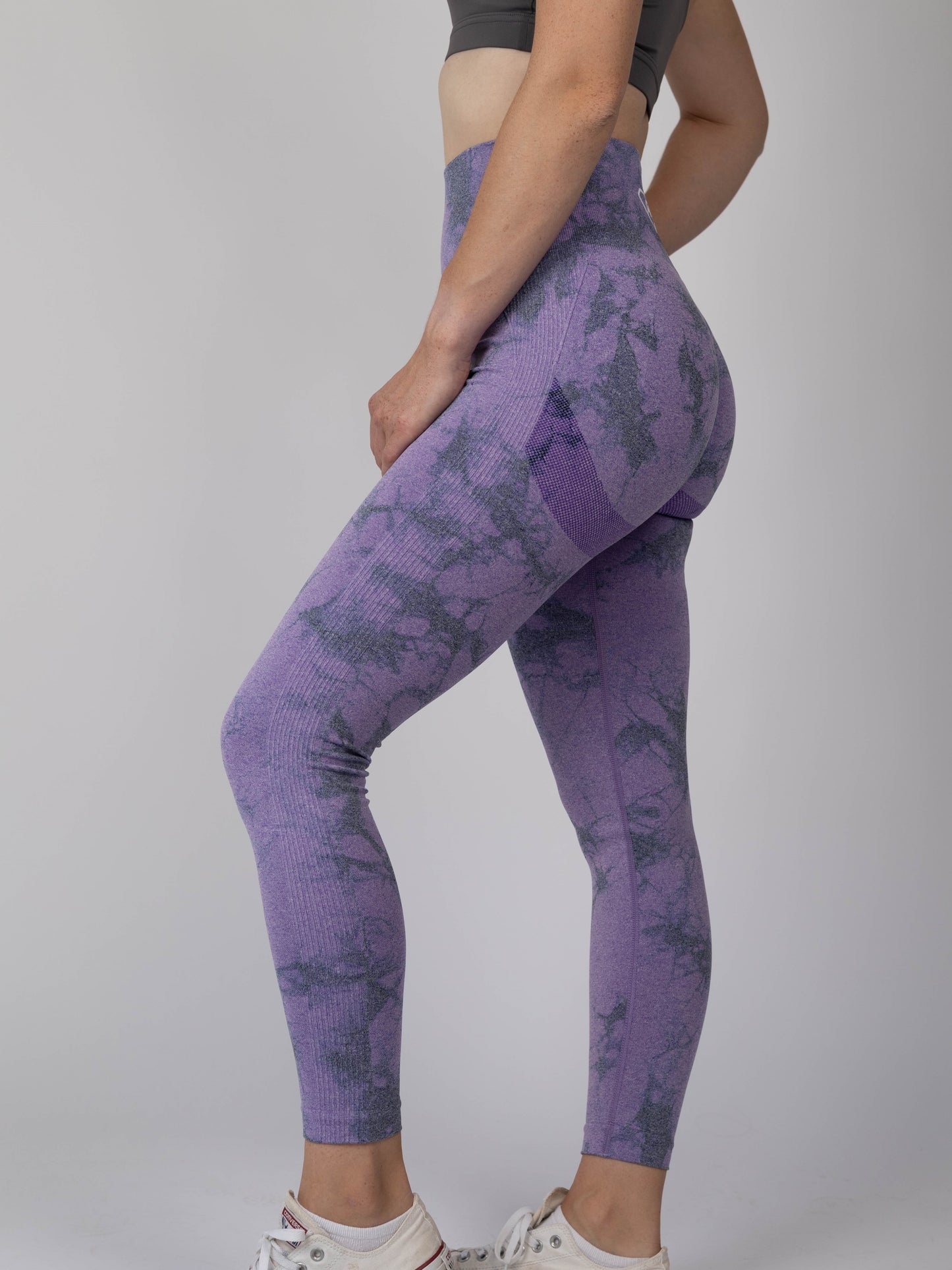 Marble scrunch 2.0 - Faded purple