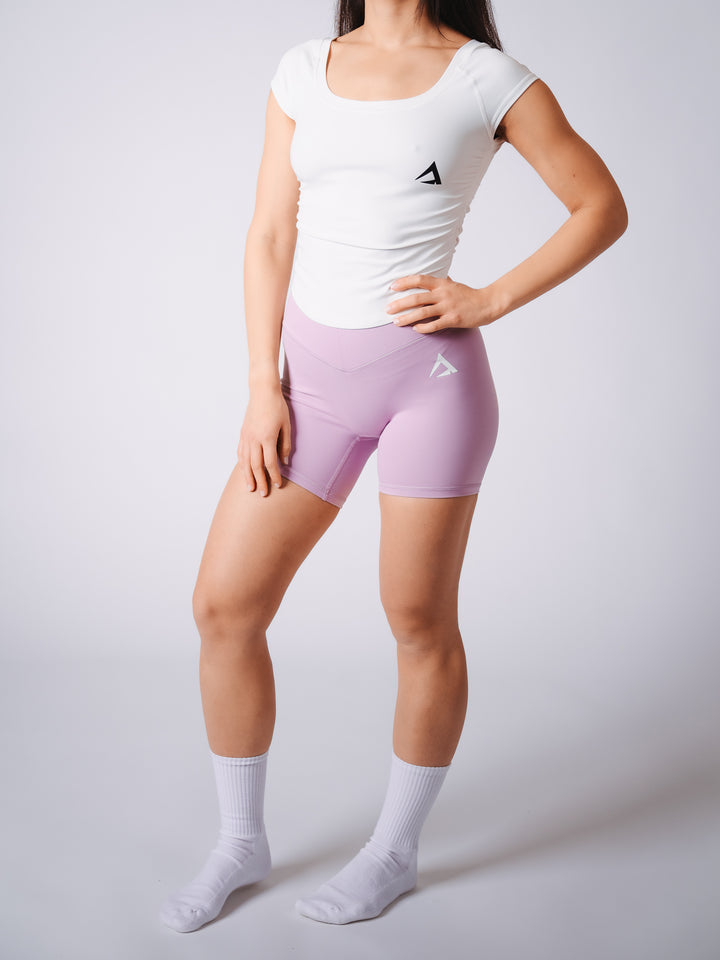 SoftMotion V-Tapered Shorts - Light Pink
