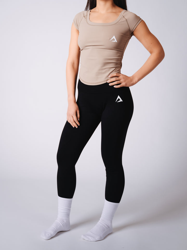 SoftContour Tee - Beige