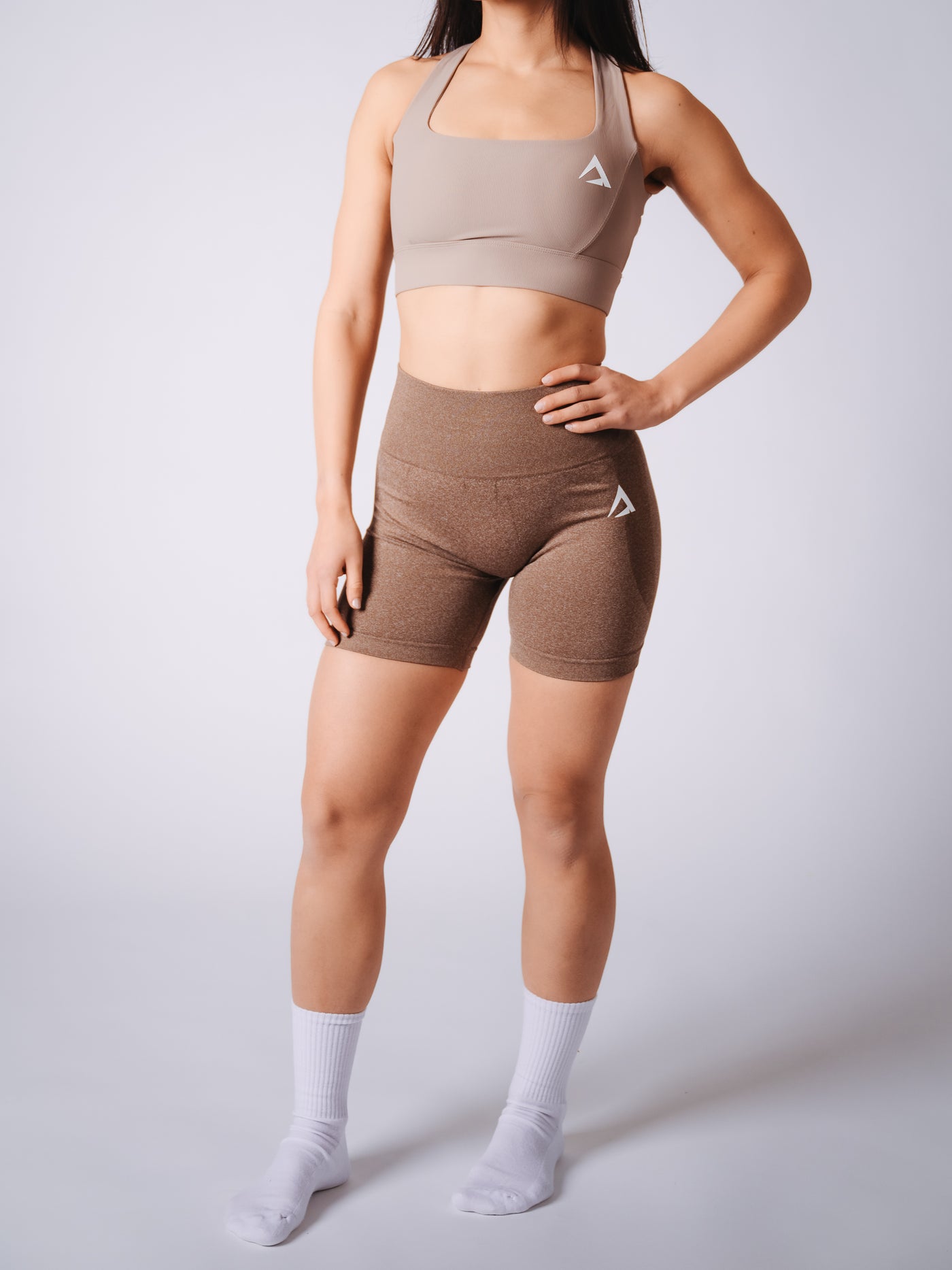 CrossFlow Sports Bra - Beige