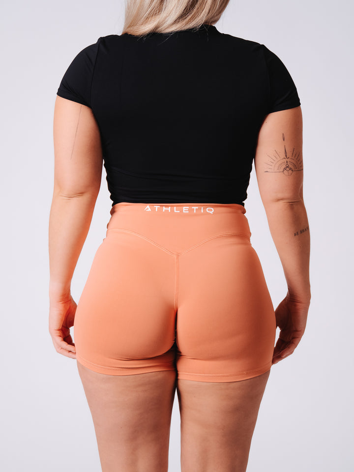 SoftMotion V-Tapered Shorts - Peach