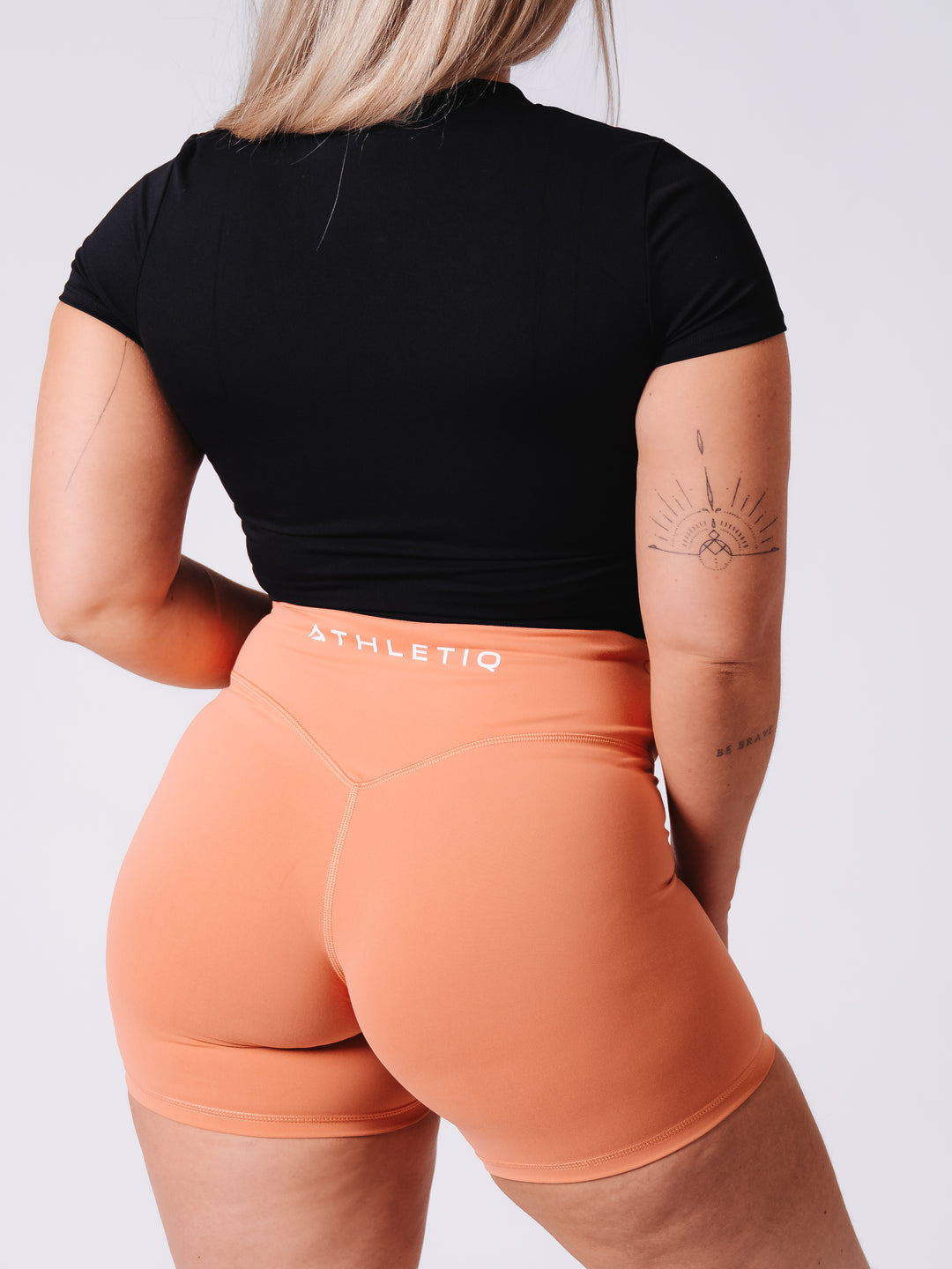 SoftMotion V-Tapered Shorts - Peach