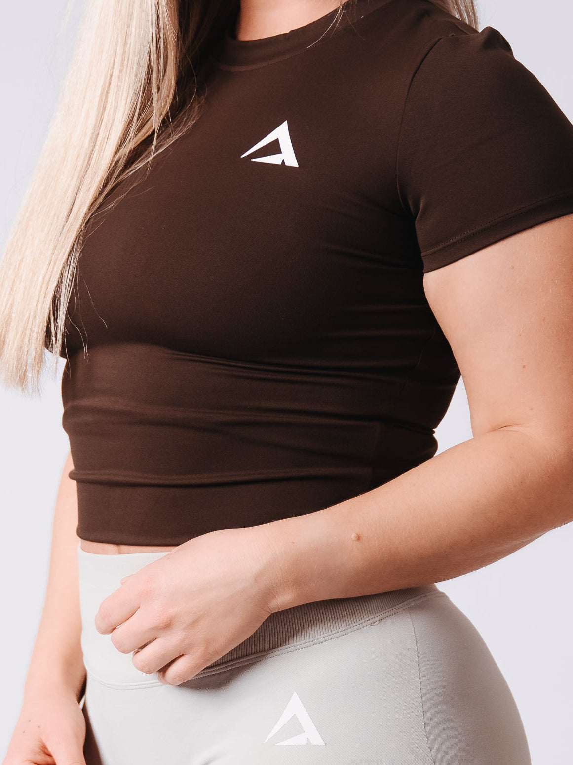 CoreFlex Sculpt Tee - Brown
