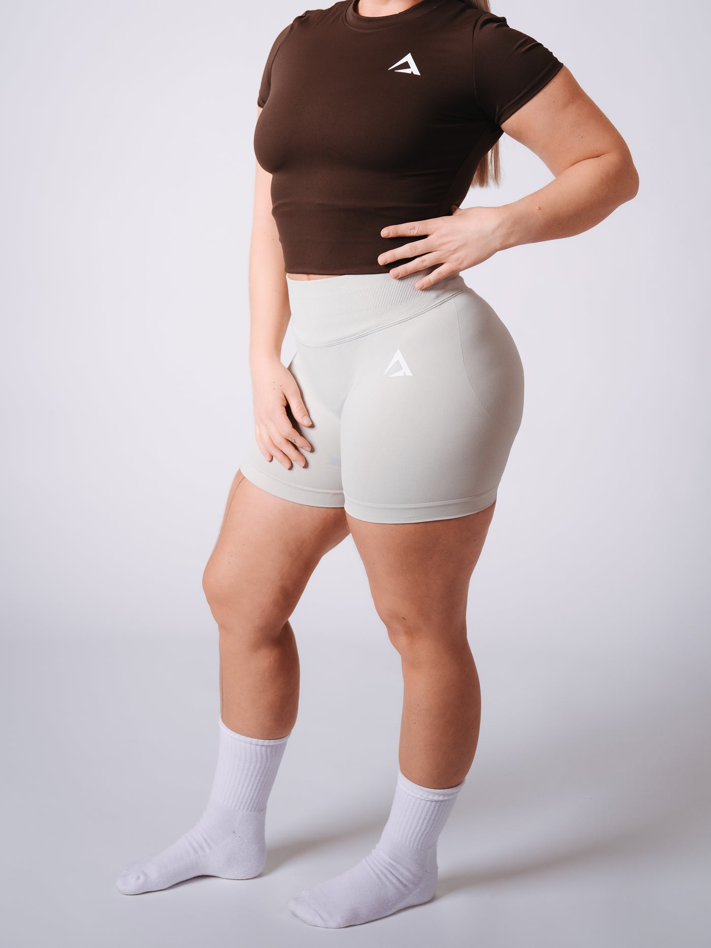 CoreFlex Sculpt Tee - Brown