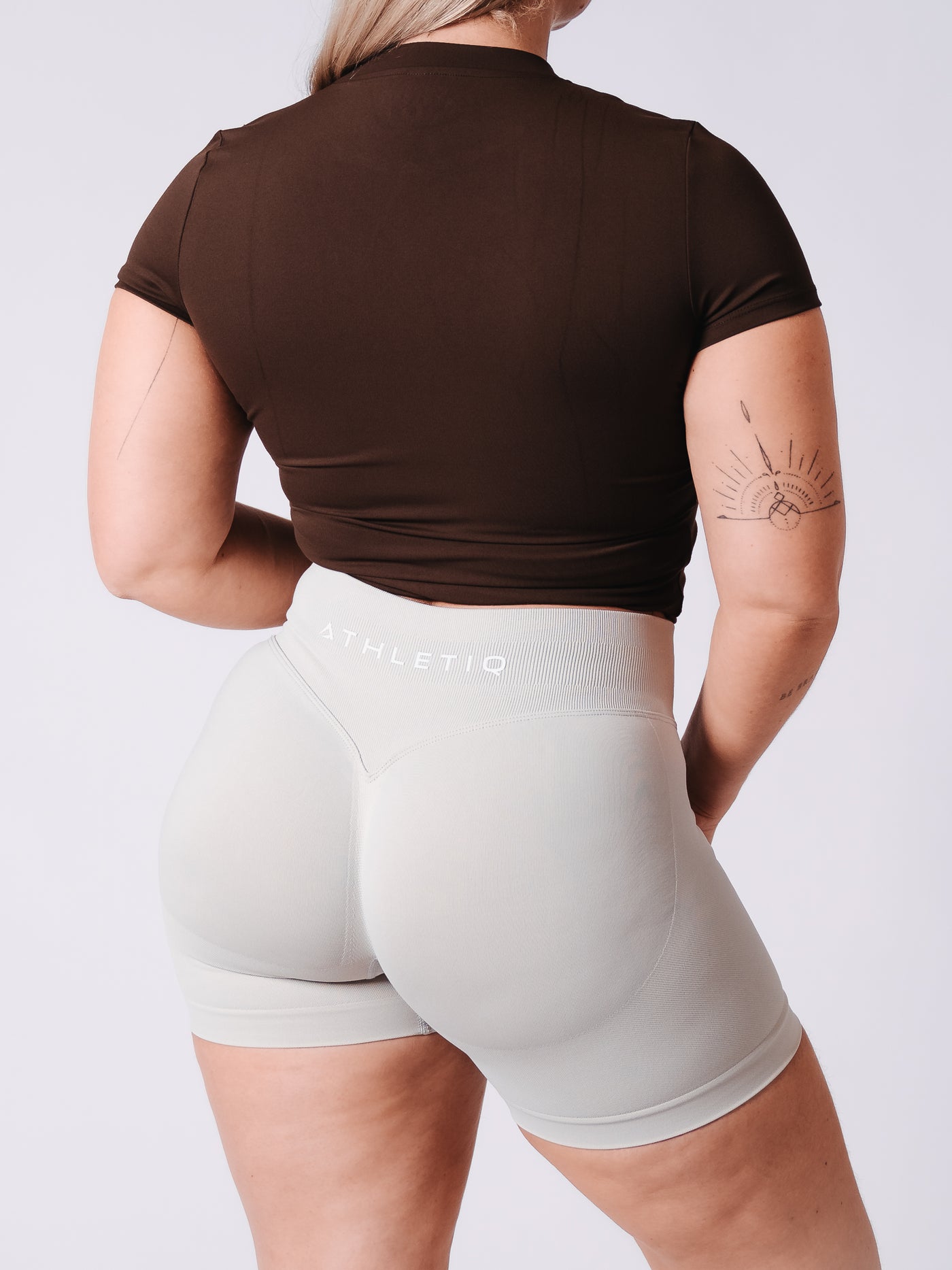 CoreFlex Sculpt Tee - Brown
