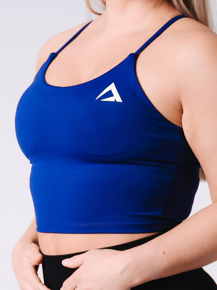 CrossForm Crop - Navy Blue