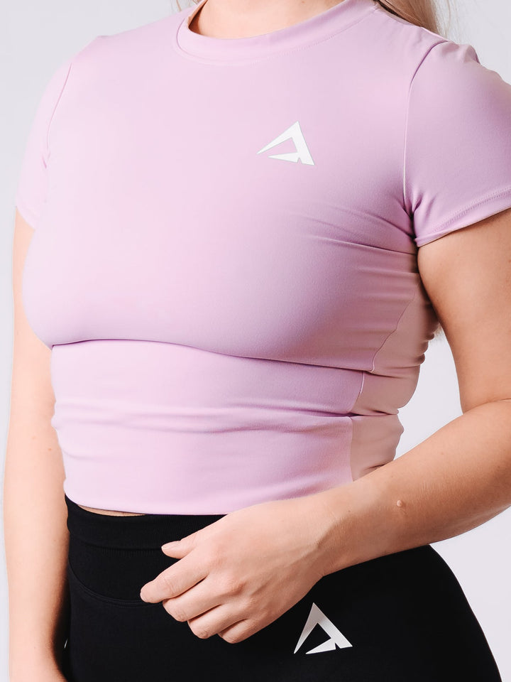 CoreFlex Sculpt Tee - Light Pink