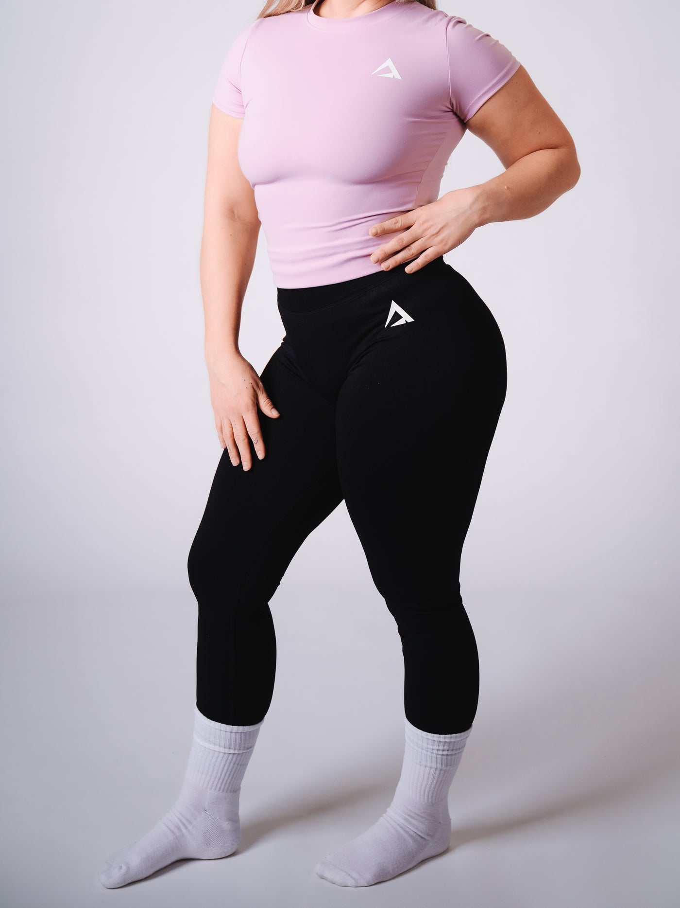 CoreFlex Sculpt Tee - Light Pink