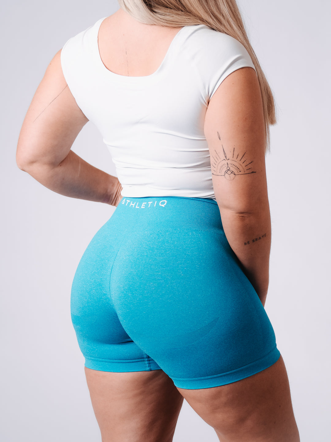PureForm Shorts - Teal