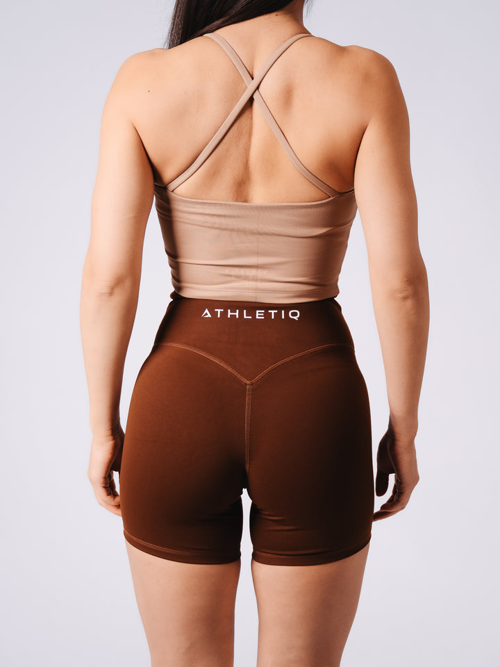 SoftMotion V-Tapered Shorts - Brown