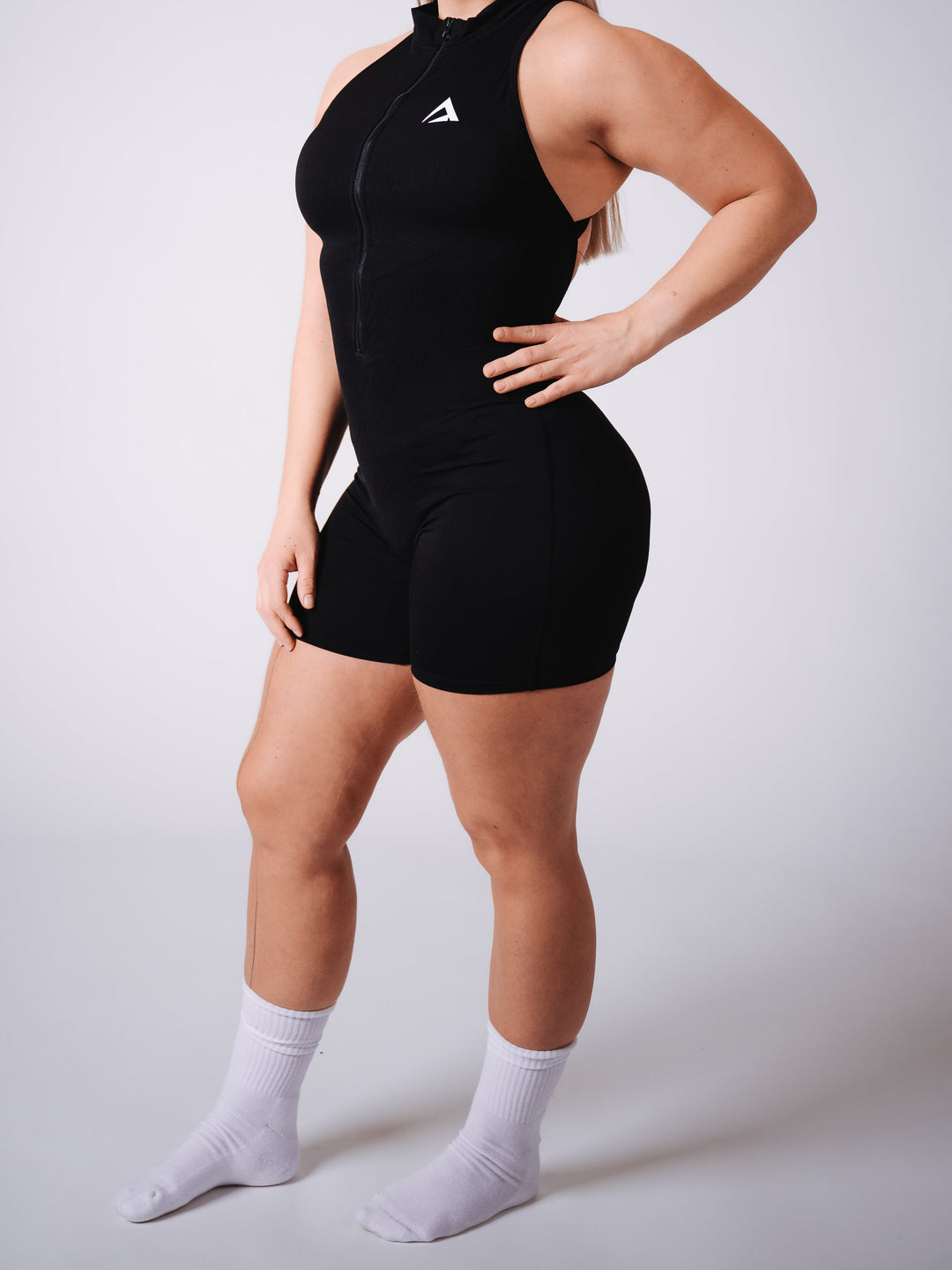 SculptOne Zip Onepiece - Black