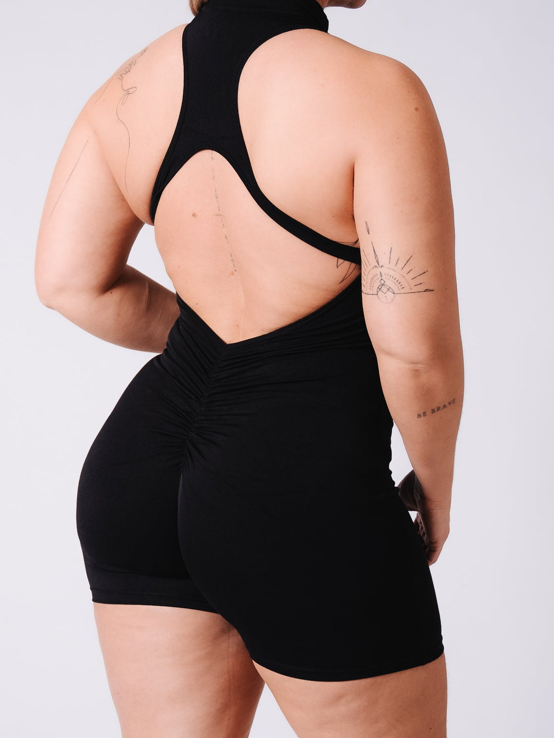 SculptOne Zip Onepiece - Black
