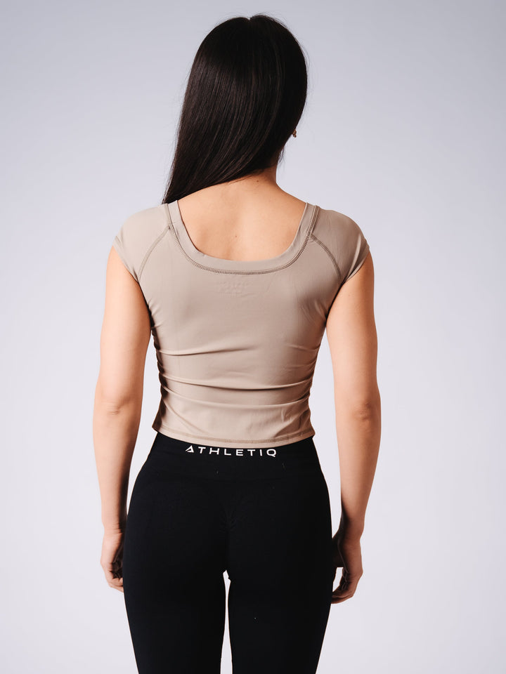 SoftContour Tee - Beige