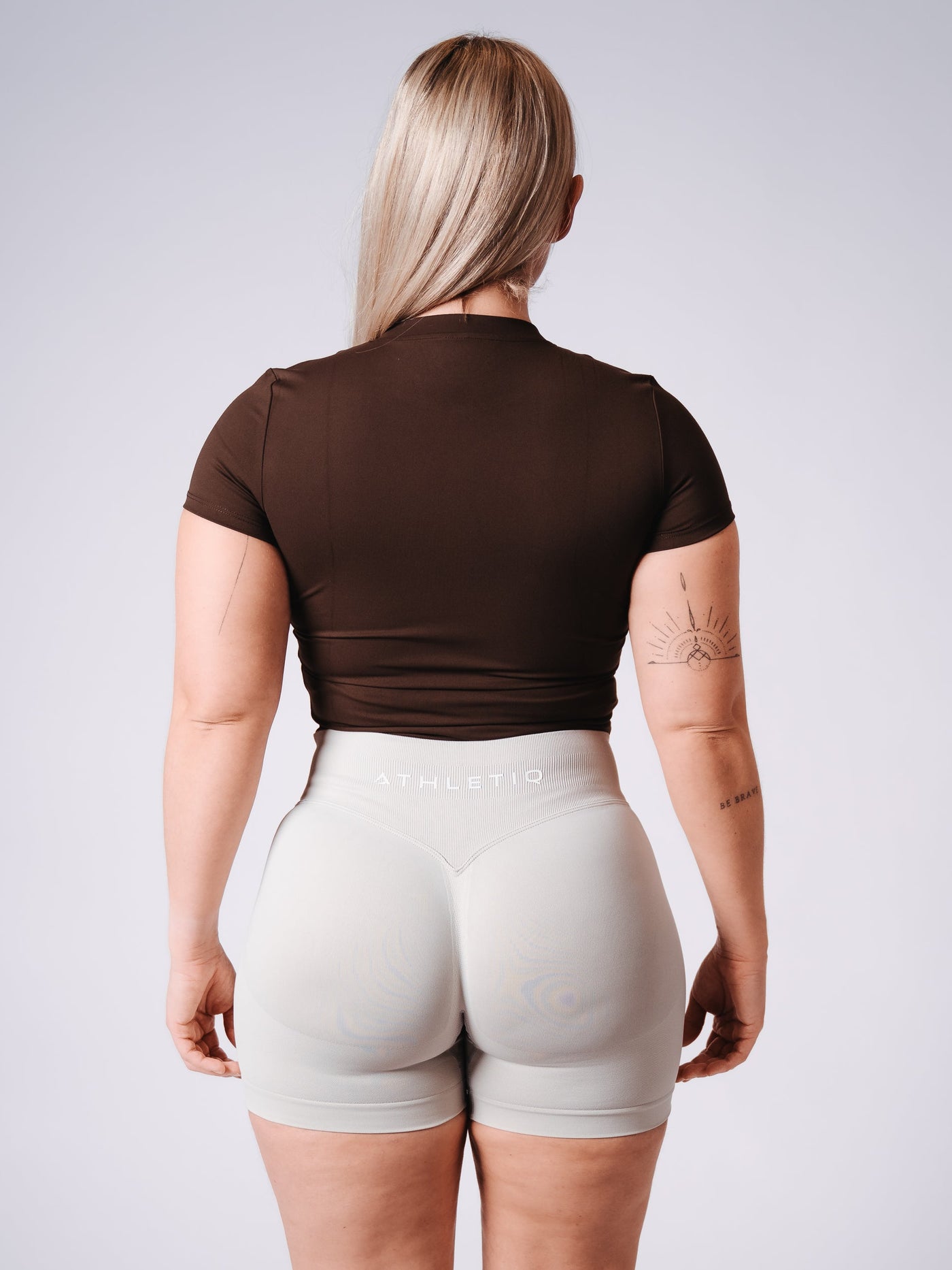 CoreFlex Sculpt Tee - Brown