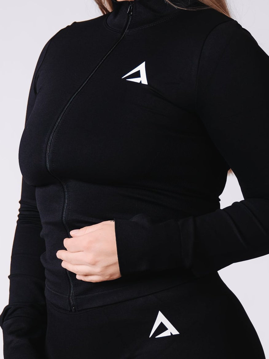ContourFit Zip Jacket - Black