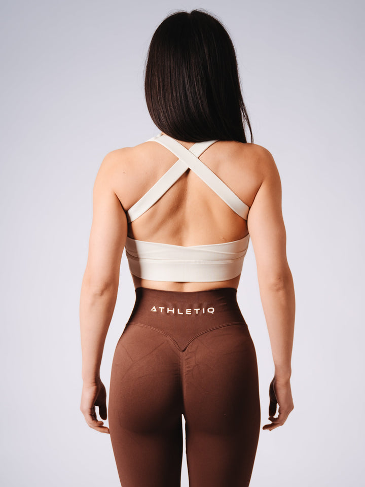 CrossFlow Sports Bra - White