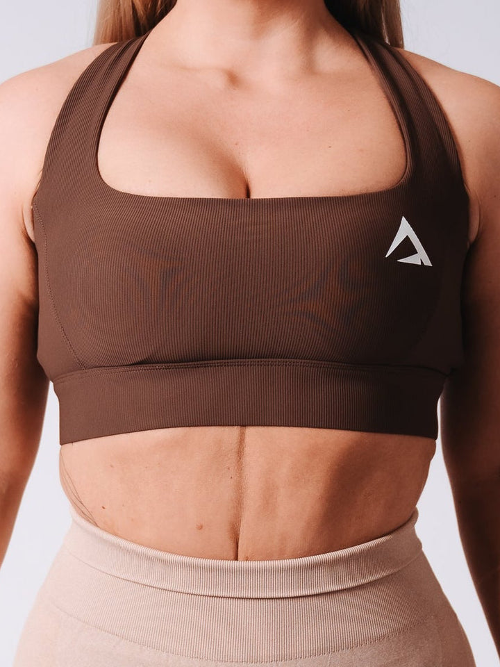 CrossFlow Sports Bra - Brown